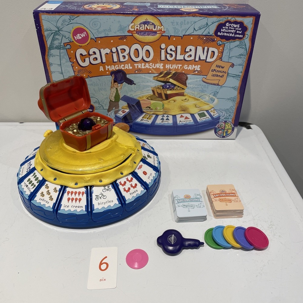 Cranium Cariboo Island Magical Treasure Hunt Game Complete With Replacements